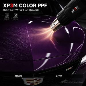 ฟิล์มไวนิลหุ้มรถยนต์ XP3M สีขาวเปลี่ยนสีแบบมันเงา TPU ความหนา 7.5 มิล ฟิล์มไวนิลหุ้มรถยนต์แบบเต็มคัน - Product Image 3