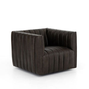 โซฟาหนังห้องนั่งเล่นทันสมัย โซฟาหมุน เก้าอี้โซฟาแบบนั่งเดี่ยว - Product Image 2