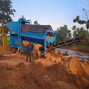 Küçük Yatırım, Kolay Kullanım, Taşınabilir Mobil Altın Madenciliği Altın Tozu Yıkama Makinesi Plaser Altın Yıkama Tesisi Üretim Hattı - Product Image 2