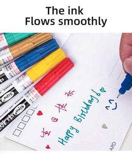 Set von SP150 Bunte permanente Acrylfarben markierungen für Felsmalerei Skizzen und Zeichnungen für Rock Art - Product Image 2