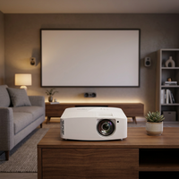 Projecteur de cinéma maison Optoma 4K400STx à courte focale, 4K UHD, 4000 lumens, mode éco, longue durée de vie de la lampe