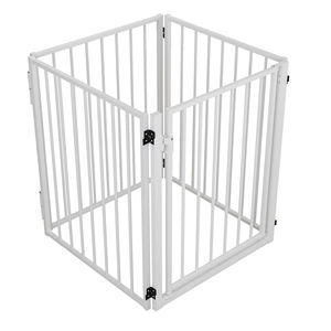 כלב לשחק עבור חצר מקורה rv קמפינג 32 אינץ '8 לוחות דפוס לחצן סגירה ידידותית לסביבה עבור כלבים קטנים ובינוניים - Product Image 2