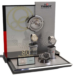 Présentoir de Vitrine Moderne pour Bijoux et Montres, Design Créatif pour Magasin de Bijouterie - Product Image 1