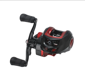 Reel Pancing Lizard AUDI 7.2 Baitcasting, Reel Baitcasting Tangan Kiri/Kanan, Sistem Rem Magnetik, <span class=keywords><strong>Drag</strong></span> 8kg, Rasio 7.2:1 - Product Image 3