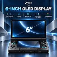 Console de jeu portable à double écran AYN Thor, écran AMOLED de 6 pouces, batterie de 6000 mAh, sortie TV 4K, lecteur de jeux vidéo Android