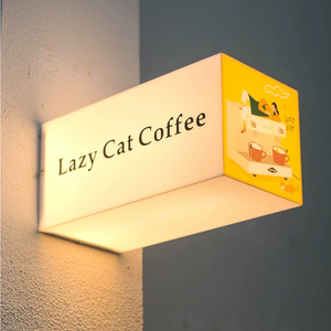 Custom <b>LED</b> Lightbox Indicator Full-body Acrylic <b>Sign</b> AC-Powered Logo IP65 Waterproof Wall Mount for Advertising Night Market - Product Image 1