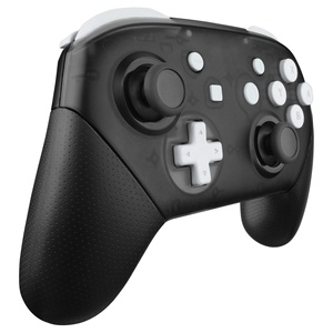 Accessoires de joystick Soft Touch Extremerate, kit de boutons blancs pour manette de jeu, mod pour la réparation de la manette Nintendo Switch Pro - Product Image 4