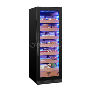 Hot bán đồ nội thất gỗ Cigar cửa hàng hiển thị Humidor giá Showcase Cigar tủ trưng bày - Product Image 4