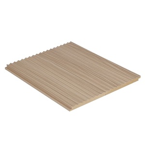 Elegantes Paneles Decorativos Acanalados de MDF de 12 mm con Textura de Madera para Revestimiento de Paredes Interiores en Espacios Residenciales y Comerciales - Product Image 5