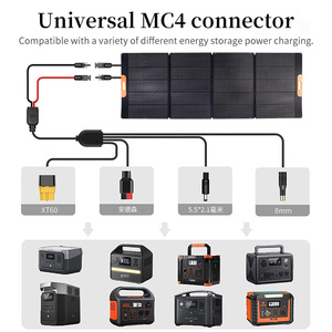 Bolsa Solar Portátil Plegable de 450W, Mini Paneles Solares Plegables para Camping, Energía Sostenible, Estación de Carga Solar - Product Image 5