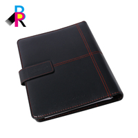Carnet A5 en cuir PU écologique personnalisé, journal écologique, logo gaufré de qualité supérieure pour cadeau d'entreprise, vente en gros