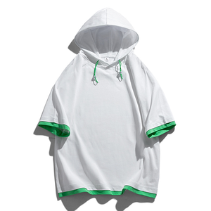 Haut décontracté pour homme T-shirt tricoté de marque NASA respirant Alsed Layered 2-en-1 Ayered Look Double couche Mock Chemise deux pièces - Product Image 2