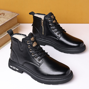 <span class=keywords><strong>Botas</strong></span> de herramientas para hombre <span class=keywords><strong>Botas</strong></span> Martin <span class=keywords><strong>Botas</strong></span> de Trabajo y Seguridad Chukka Senderismo & Trekking Cuero High Top Mid-Top Lace up <span class=keywords><strong>Botas</strong></span> de nieve de algodón - Product Image 5