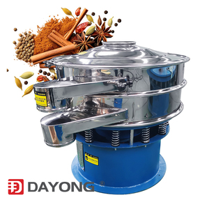 Criba Vibratoria Rotatoria de Acero Inoxidable 304 de Grado Alimenticio para Tamizar Harina, Almidón y Especias - Product Image 1