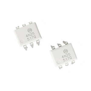 4N25 4N25M ออปโตคัปเปลอร์/โฟโตทรานซิสเตอร์แบบเสียบตรง DIP-8 - Product Image 1
