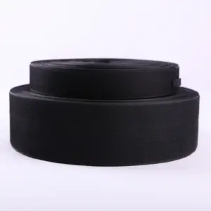 2.5cm 100% Polyester Loop Strap Grade D Webbing Tape 25mm in Stock Customized Length Width Cut Shapes VELCROES