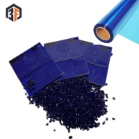 Mélange maître bleu PE pour bouteilles d'huile moteur en plastique, haute performance, forte force de coloration, de la marque Belief Manufacturing