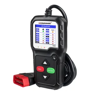 Update Vrij Konnwei KW680 Obd2 Scanner Multi Vehicle Diagnostic Tool Voor Alle Auto 'S