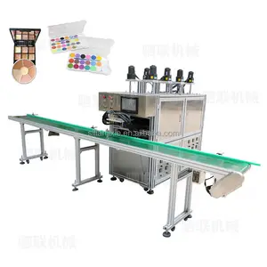SiLian Cosmetic automatic BB 4/6/8 filling machine for small businesses for six colors mult-head filling machine