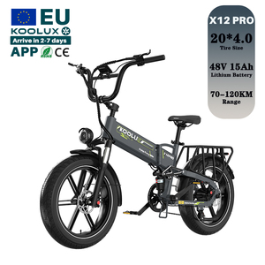 Bicicleta eléctrica France 24h KOOLUX X12 pro 48V 15AH 250W APP NFC, modelo City Classic, homologada para carretera, con certificación TUV DOC, para adultos. - Product Image 1