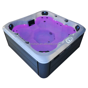 Professional <b>Massage</b> Bathtub 4 to 7 <b>Person</b> Hotel Resort Spa Center Spa Tub Hot Water Bathtub - Product Image 2
