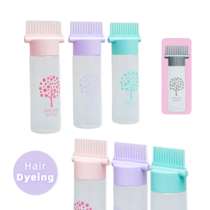 Flacon distributeur d'huile et de crème à motif <span class=keywords><strong>arbre</strong></span> avec tête de peigne, <span class=keywords><strong>Rose</strong></span> rouge, <span class=keywords><strong>Rose</strong></span>, Noir, Violet, Bleu - Product Image 6