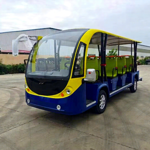 รถบัสไฟฟ้าชมวิวและรถชมวิวแบบรถไฟขนาดเล็ก ดีไซน์ใหม่ ยี่ห้อ RC สำหรับสวนสนุกและสนามเด็กเล่น - Product Image 1