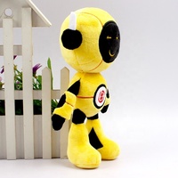 Uyeah Fabricant OEM/ODM à faible MOQ, personnalisation de poupées en peluche de marque, animaux en peluche doux de dessin animé, jouets en peluche créatifs et mignons en forme de robots