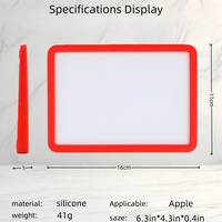 Convient pour la carte de contrôle Magic Trackpad 4.3.2 génération, housse de protection en silicone, anti-chute et anti-rayures