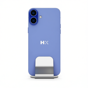 Carcasa Trasera Azul para iPhone 16 Plus con Soporte Metálico Integrado y Protección de Lente - Product Image 2