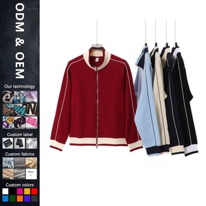 Fabricantes de Ropa Sudadera Personalizada de 380G <span class=keywords><strong>para</strong></span> Hombre con Cuello Alto y Doble Cremallera Chaqueta Casual Tipo Cárdigan <span class=keywords><strong>para</strong></span> Pareja de Otoño e Invierno - Product Image 1