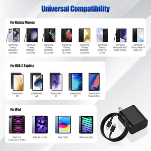45W Super Fast Charger , Type C Charger Fast <b>Charging</b> Block USBC to USBC <b>Cable</b> for Galaxy S24 Ultra/S24+/S23 S22 S21 Ultra - Product Image 3