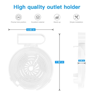 Soporte de pared para <span class=keywords><strong>TP</strong></span> <span class=keywords><strong>Link</strong></span> <span class=keywords><strong>Deco</strong></span> M9 Plus, sistema WiFi de malla para todo el hogar, <span class=keywords><strong>TP</strong></span>-<span class=keywords><strong>Link</strong></span> <span class=keywords><strong>Deco</strong></span> M9 Plus, estante para enrutador Wifi, soporte de gestión de cables - Product Image 6