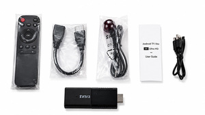 ทีวีสติ๊ก Tvr3 4K/8K พร้อมรีโมทคอนโทรล กล่องทีวีแอนดรอยด์ อุปกรณ์สตรีมมิ่ง HDMI พร้อม WIFI 2.4G+5G - Product Image 3