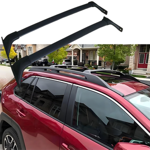Barres de toit JOESHIER en alliage d'aluminium de haute qualité pour Toyota RAV4 2019-2025, modèle à barres transversales affleurantes - Product Image 2