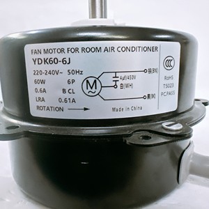 มอเตอร์พัดลม Gree YDK60-6J 60W 220V 50Hz สำหรับเครื่องปรับอากาศแบบติดผนังภายนอกอาคาร - Product Image 1