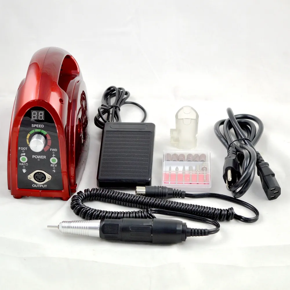 wholesale professional 35000 rpm nail polisher multicolor nail sander electric nail drill with low price