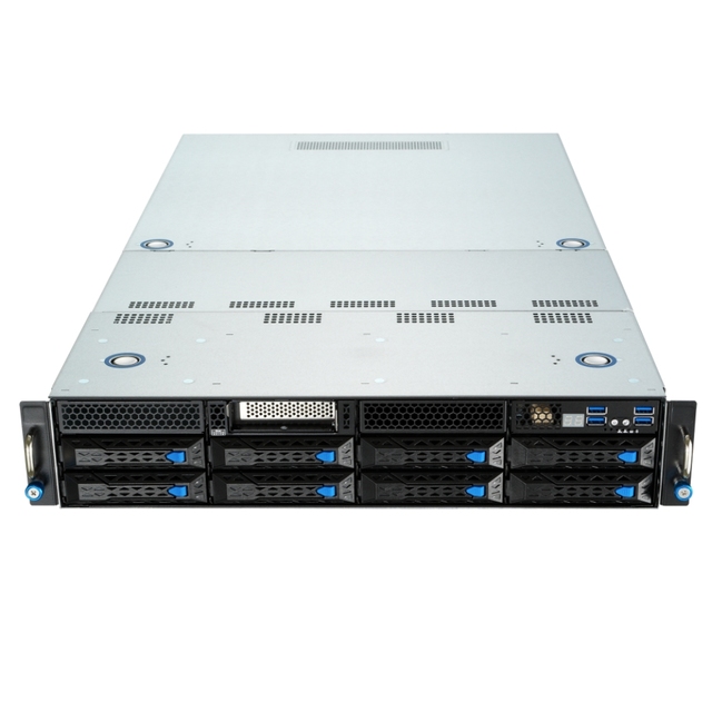High-Performance GPU Server ESC4000A-E10, Supports A100 , Flexible Storage & Redundant PSU