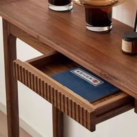 Table d'entrée de luxe minimaliste de style chinois en bois massif de frêne, moderne, nordique, longue, haut de gamme, BANGCHI, écologique