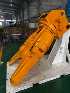 Potentes alicates hidráulicos de doble cilindro para excavadoras, cizallas para eliminación de chatarra, esenciales para la construcción de motores y núcleos de motor. - Product Image 2