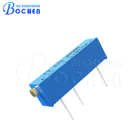 Potentiomètre de réglage à faible profil 3006P multitours avec commande vocale pour démarrage du moteur