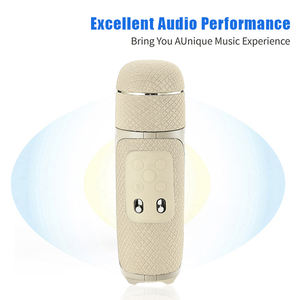 Microphone sans fil multifonctionnel CQS-S551, microphone portable Bluetooth, microphone pour enfants pour chanter, avec audio mobile - Product Image 2
