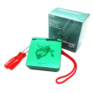 Kit de remplacement de coque de boîtier Emerald avec instructions gratuites pour GBA SP Gameboy Advance SP - Product Image 6