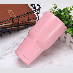 Gobelet à sublimation 20 30 OZ en acier inoxydable isolé double vide avec couvercle - Product Image 5
