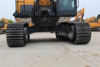 Excavatrice Shantui d'occasion avec accessoires, pelle hydraulique, attache rapide, brise-roche, grappin, machine de démolition multifonction