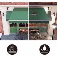 Vente en gros de meubles de patio d'extérieur au design moderne, ensemble d'auvent rétractable imperméable de haute qualité Toldos pour jardin