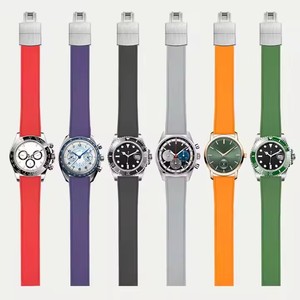 2024 nuovissimi cinturini <span class=keywords><strong>per</strong></span> orologi CTS con chiusura a molla a balestra tagliati a misura di FKM cinturini impermeabili a sgancio rapido 20 22mm - Product Image 2
