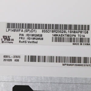 หน้าจอ LCD รุ่น N140HCA EAC B140HAN04.0 LP140WFH LP140WF8-SPP1 LP140WFA SPD1 SPD3 SPD4 N140HCA-EAC NV140FHM N48 ขนาด 14.0 นิ้ว แบบบาง FHD 30 พิน - Product Image 3