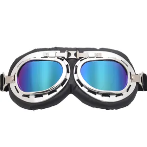 패션 도매 새로운 모델 pc 렌즈 안경 안티 uv 눈 보호 오토바이 크로스 고글