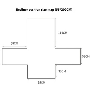 Inshare rắn màu chống bẩn vật nuôi bảo vệ đệm Bìa nhà máy bán buôn ngồi có thể ngả tích hợp không thấm nước <span class=keywords><strong>sofa</strong></span> slipcover - Product Image 4